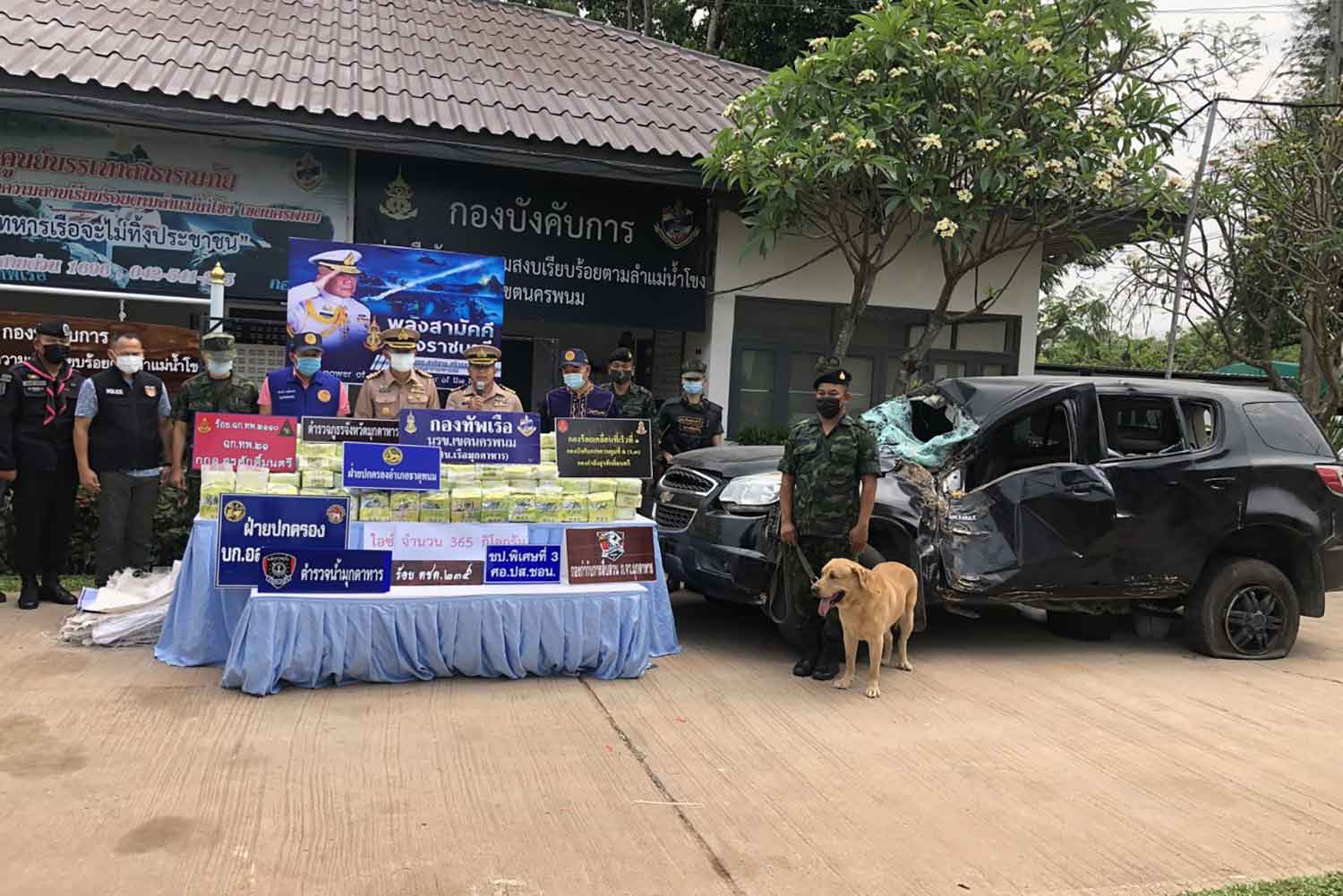 Militer Thailand Sita 365 Kilogram Sabu dari Laos